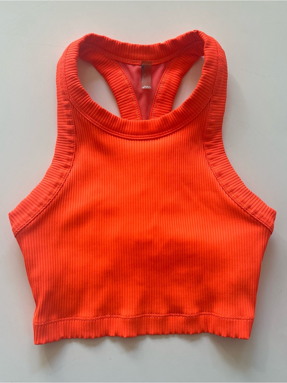 Free People Movement Crop Tank Bright Orange Size XS Activewear Performance